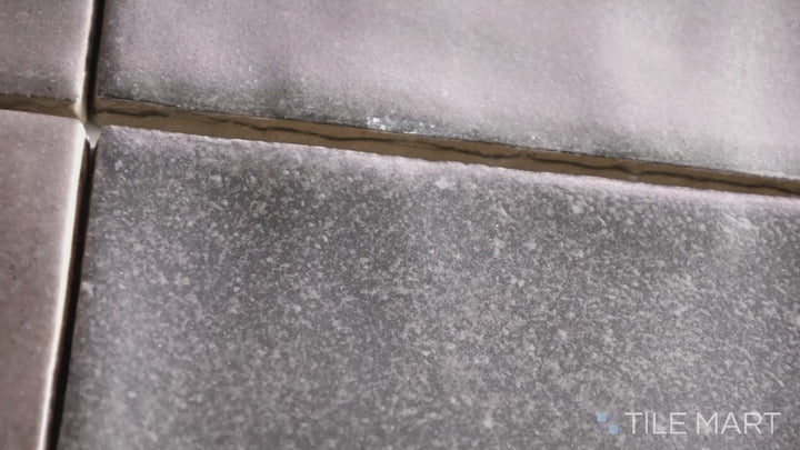 Video showcasing Celine Black 4X4 Matte Glazed Porcelain. A bold black matte porcelain tile, ideal for modern interiors with a sleek, refined touch.