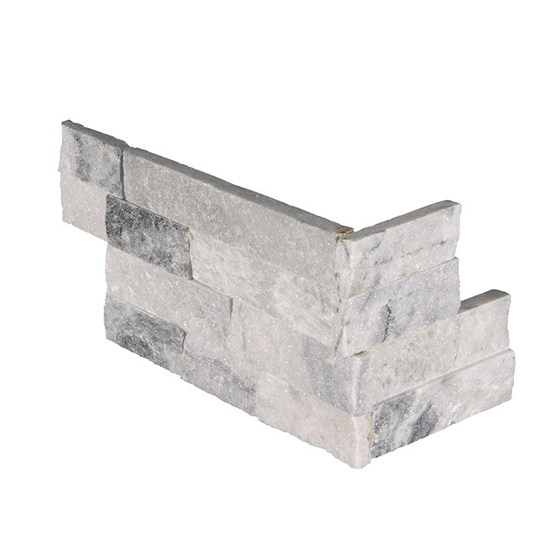 Rockmount Marble Ledger Corner 6X18 Gray Splitface