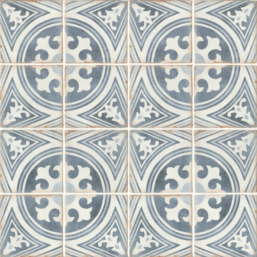 Casablanca Glazed Ceramic Field Tile 5X5 Anfa Matte