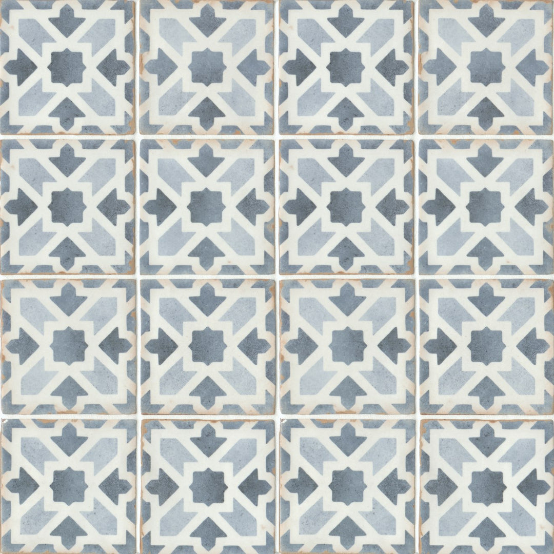 Casablanca Glazed Ceramic Field Tile 5X5 Gaza Matte