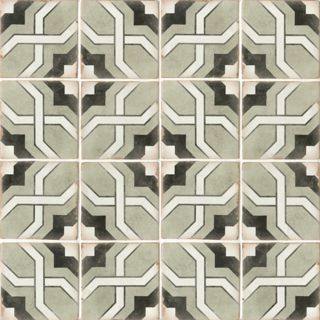Casablanca Glazed Ceramic Field Tile 5X5 Torres Matte