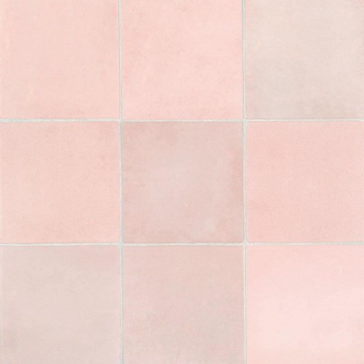 Cloe Glazed Ceramic Field Tile 5X5 Pink Gloss